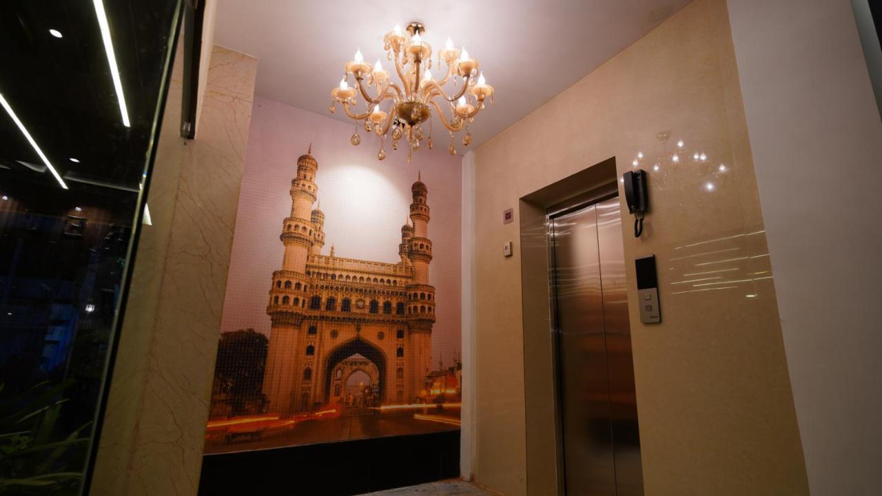 New Hotel Suhail Haiderabad Buitenkant foto